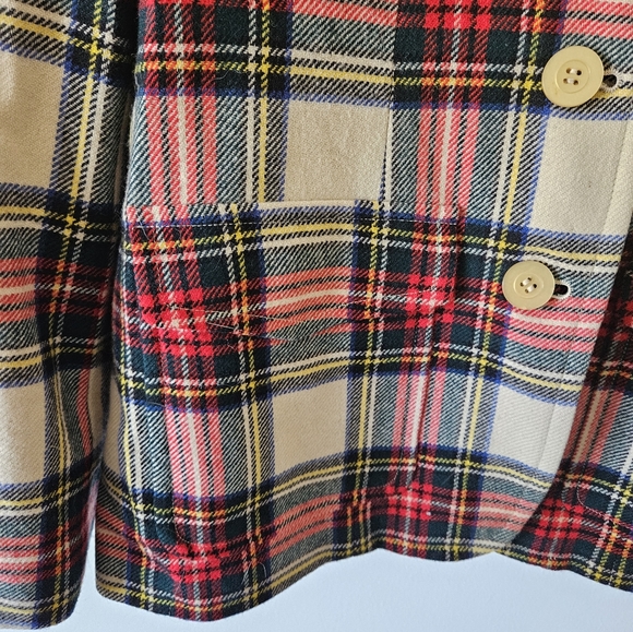 Vintage DKNY plaid blazer - Picture 4 of 6